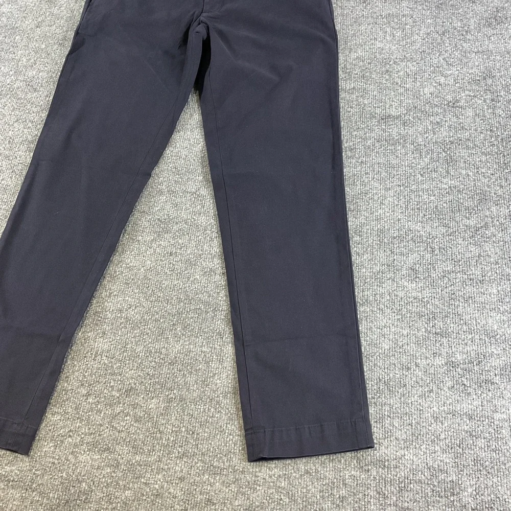 Banana Republic Mason Stretch Chino Pants 31x32 Navy Slim Casual Mens NEW